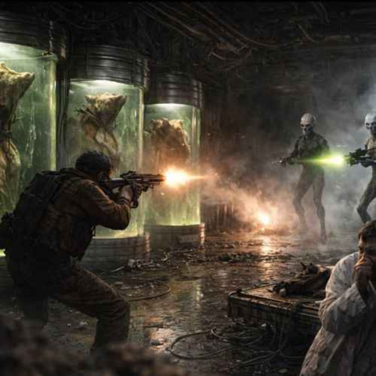 cover art for The Dulce Base – Clash with Extraterrestrials