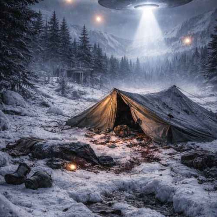 cover art for Dyatlov Pass – Avalanche, UFO, or the Military?