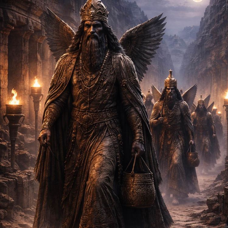 cover art for History about the Watchers, Nephilim, and the Anunnaki