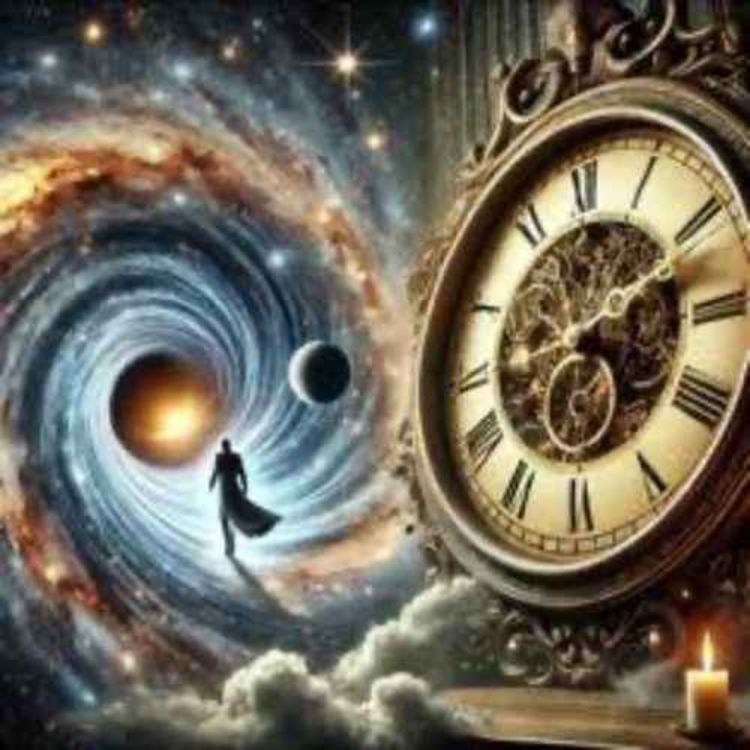 cover art for Time – Is It Linear or Curved, and Does It Allow Time Travel?