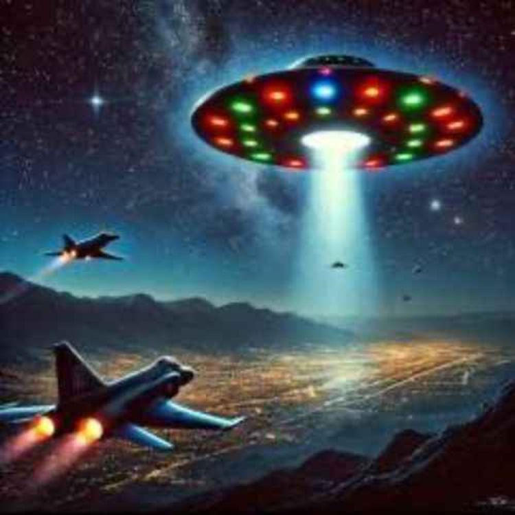 cover art for The UFO in Tehran