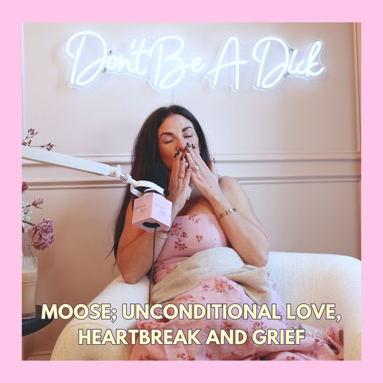 cover art for Moose; unconditional love, heartbreak and grief