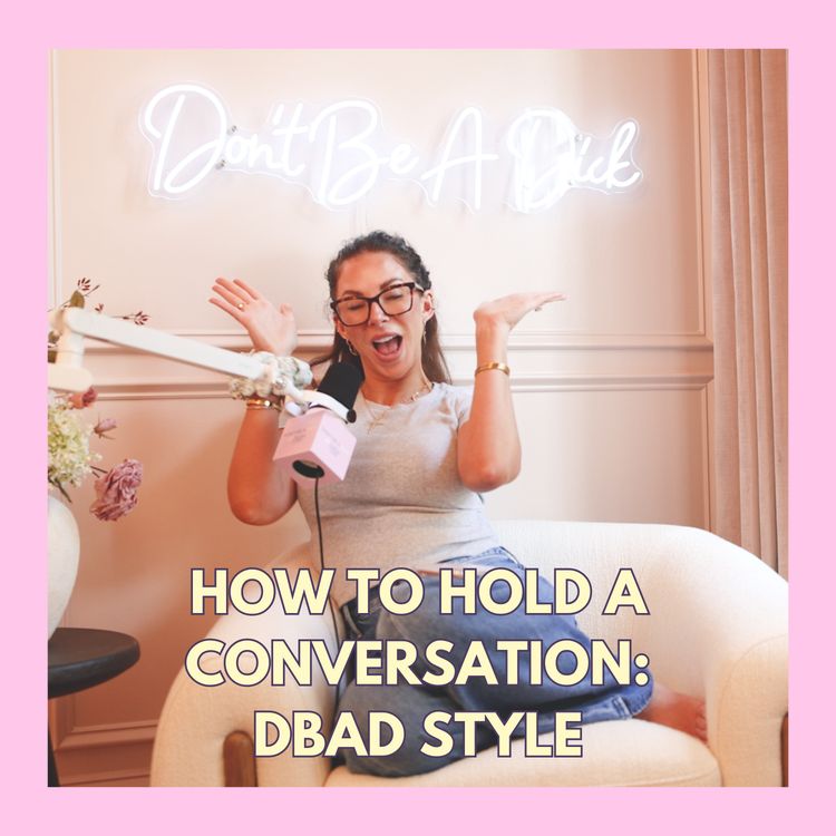 cover art for How to hold a conversation: DBAD style