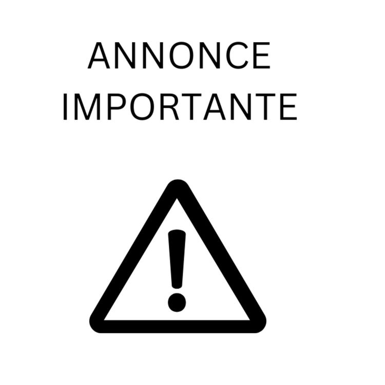 cover art for 🔴 Annonce Importante