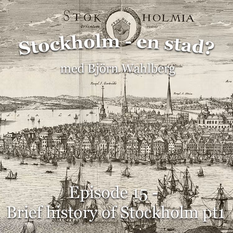 cover art for Brief history of Stockholm part 1