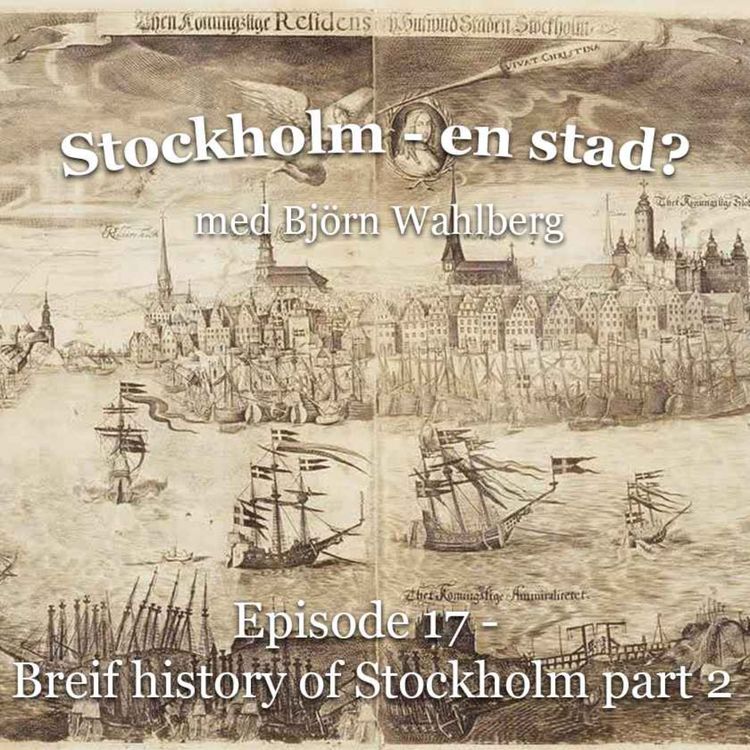 cover art for Breif history of Stockholm part 2