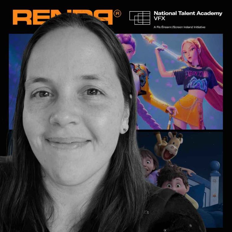 cover art for Podcast: Katherine Jones, CG Supervisor at Sony Imageworks (K-Pop Demon Hunters, Spider-Man Franchise)