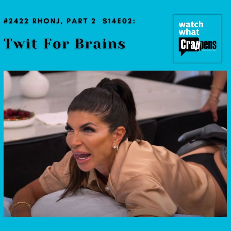cover art for #2422 RHONJ, Part 2  S14E02:  Twit For Brains