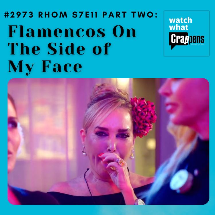 cover art for #2973 RHOM S7E11 Part Two: Flamencos On The Side of My Face