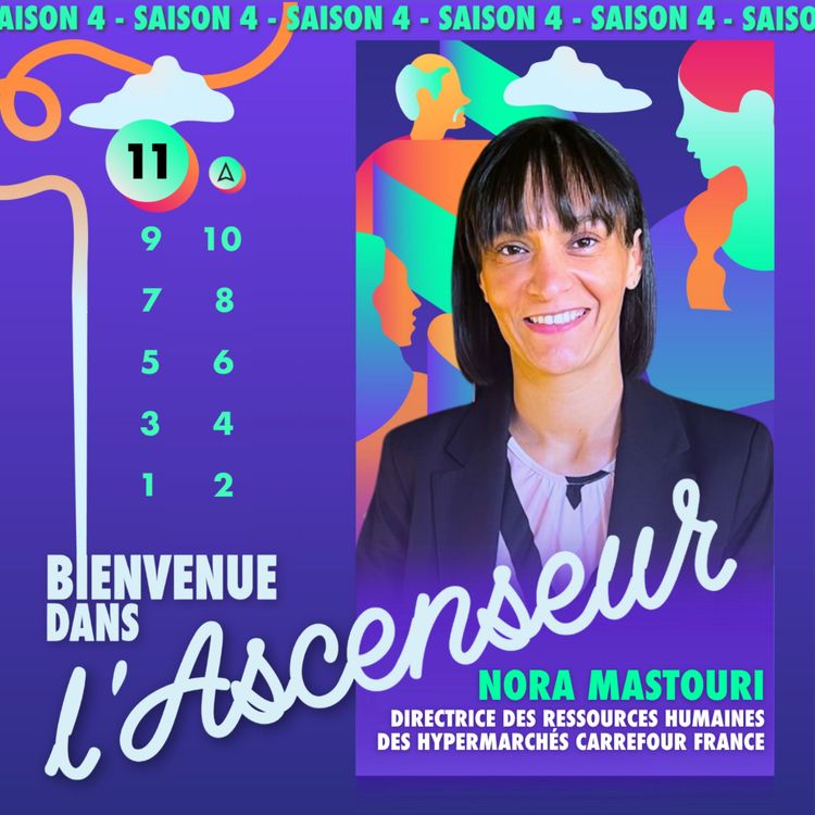 cover art for [S4 - TEMOIGNAGE 11] Son premier job ? Hôtesse de caisse. Aujourd’hui ? DRH des Hypermarchés Carrefour France