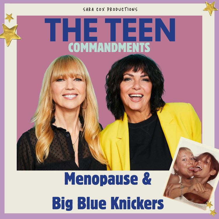 cover art for Menopause & Big Blue Knickers
