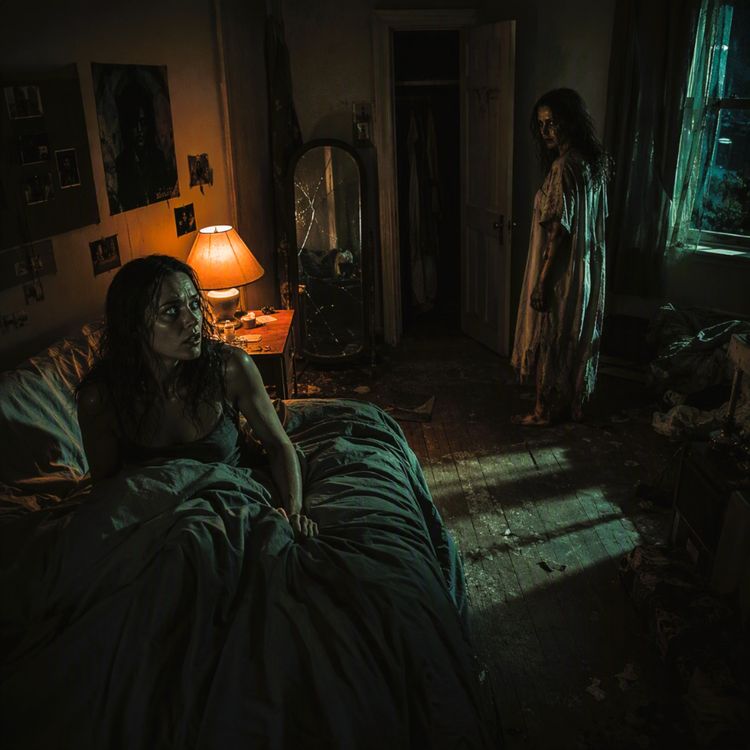 cover art for The Sleepwalking Roommate - 4 Scary TRUE Horror Stories of Invasion, Intrusion, Obsession and Violation