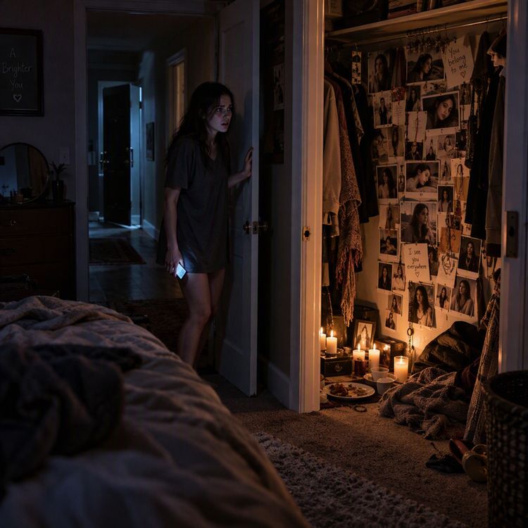 cover art for The Secret Shrine In The Closet - 4 Scary TRUE Horror Stories of Intrusion, Obsession, Invasion and Violation