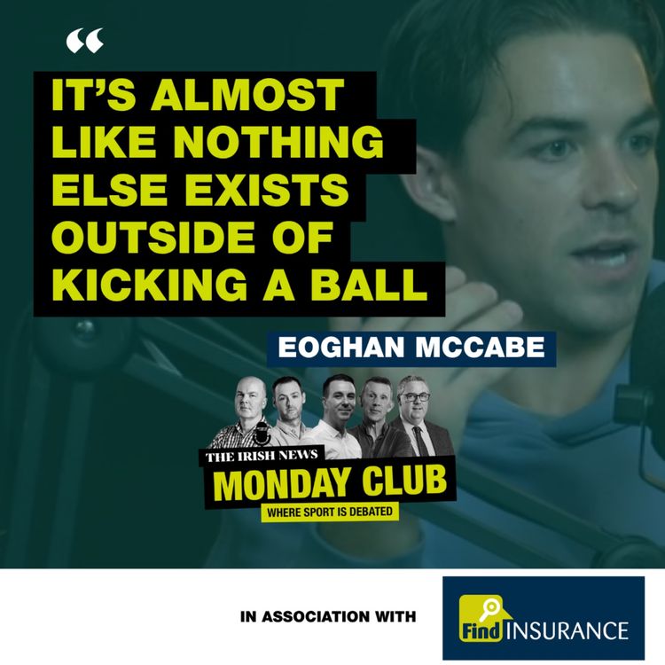 cover art for 'It's like nothing exists outside of kicking a ball' - Antrim captain Eoghan McCabe on the demands of GAA