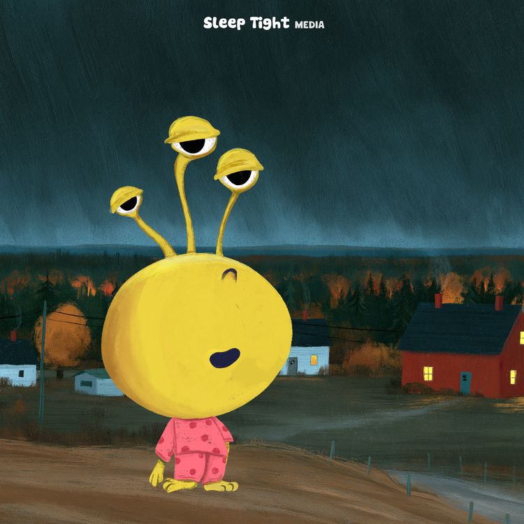 cover art for Rainy Night on a Farm 🌧️🐄🐕