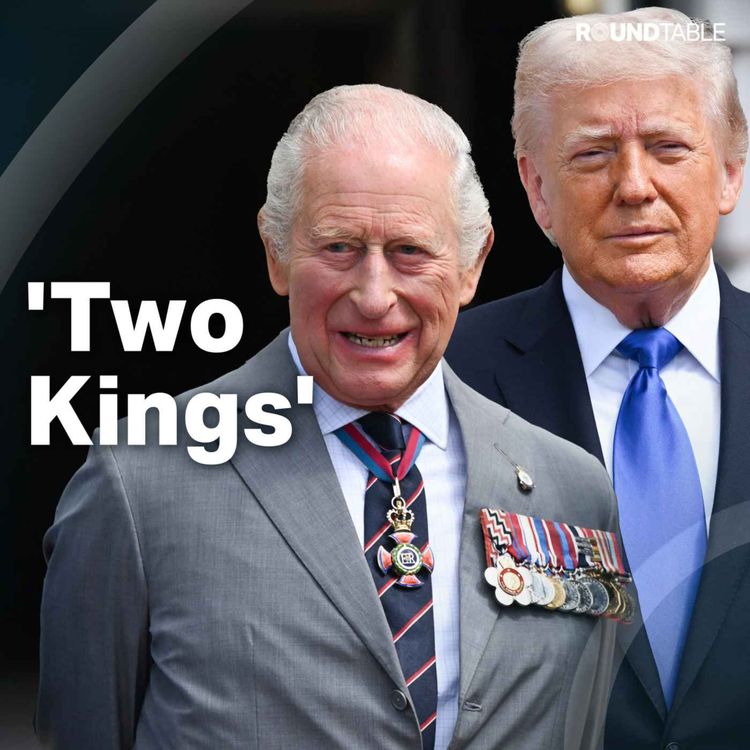 cover art for Has the King's visit to charm Trump healed US-UK relations?