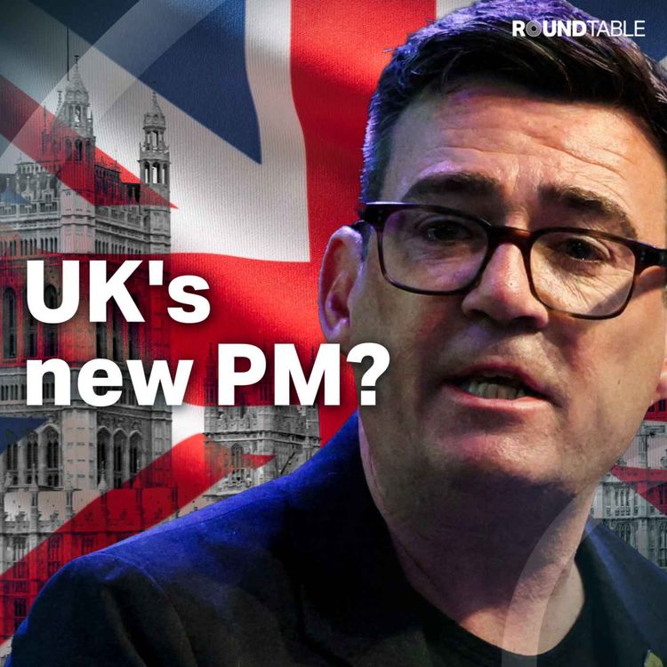 cover art for Can Andy Burnham DEFEAT Nigel Farage?