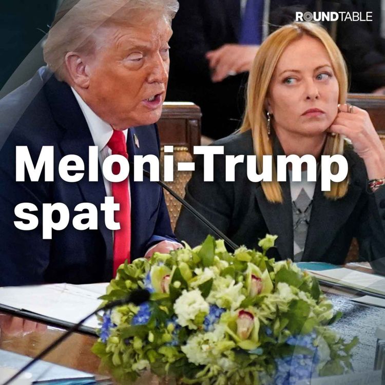 cover art for Is Meloni-Trump relationship over after public fallout?