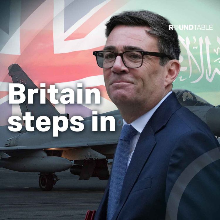 cover art for How risky is the UK's move to send fighter jets to Saudi Arabia?