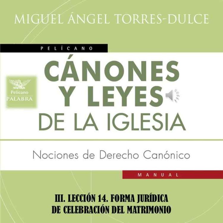 cover art for III. LECCIÓN 14. FORMA JURÍDICA DE CELEBRACIÓN DEL MATRIMONIO