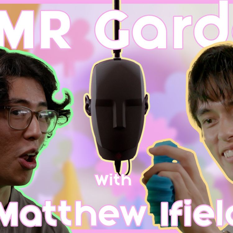 cover art for he makes songs out of his feelings w/ Matthew Ifield | ASMR Garden with Jojo