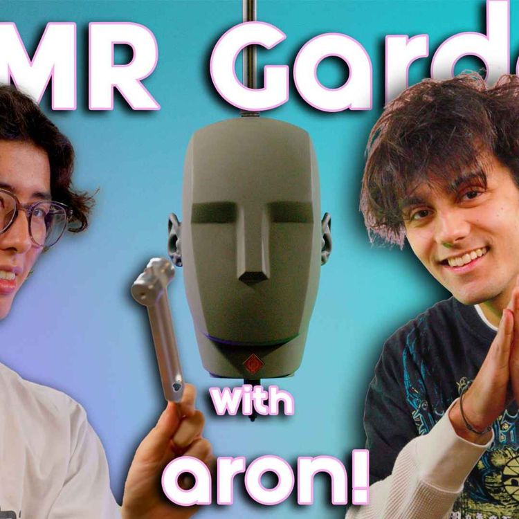 cover art for aron! Tries ASMR | ASMR Garden