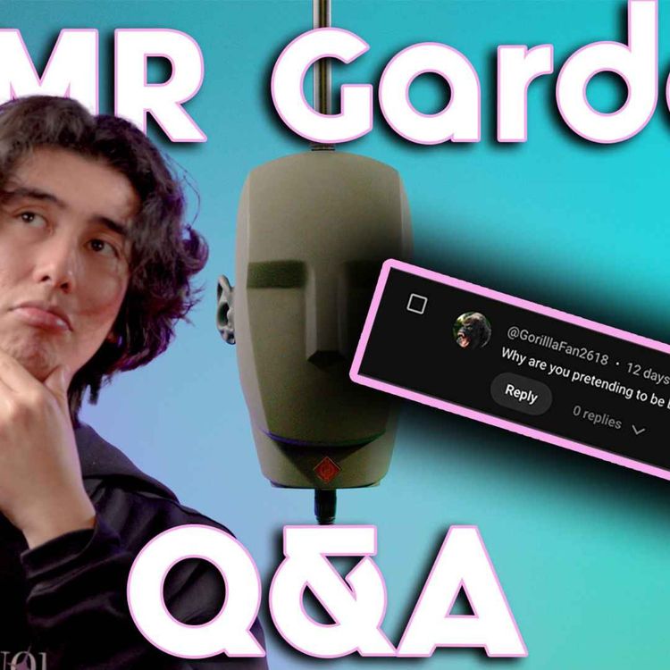 cover art for Am I Black Noir? | ASMR Solo Q&A | ASMR Garden