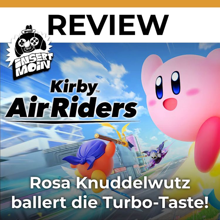 cover art for Kirby Air Riders: Die Energie von Super Smash Bros. trifft auf Mario Kart