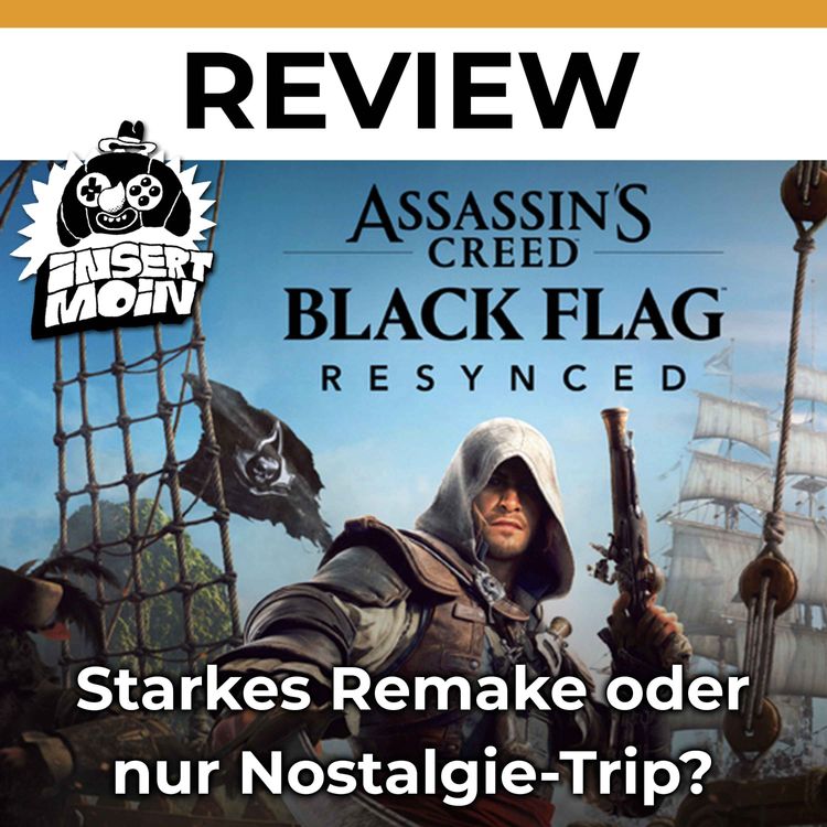cover art for Assassin's Creed Black Flag Resynced im Test: Kann das Piraten-AC auch als Remake überzeugen?