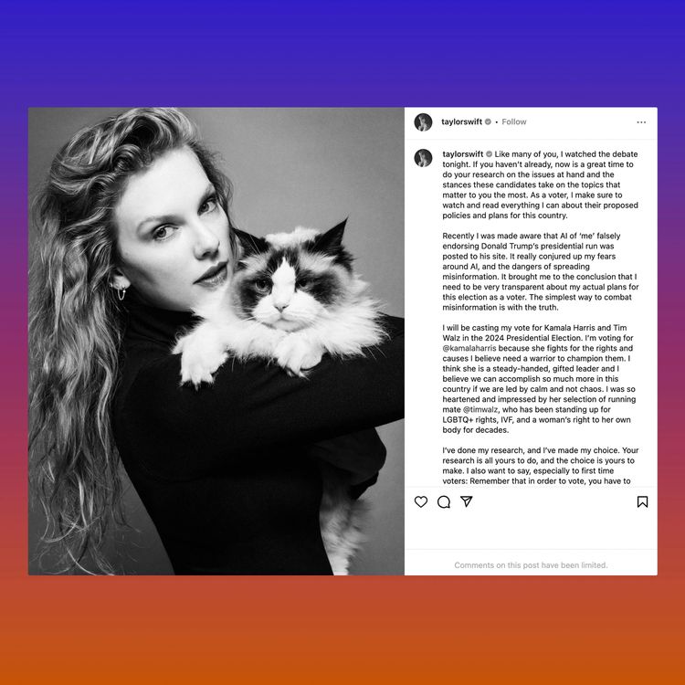 cover art for The Kamala Endorsement (Taylor’s Version)