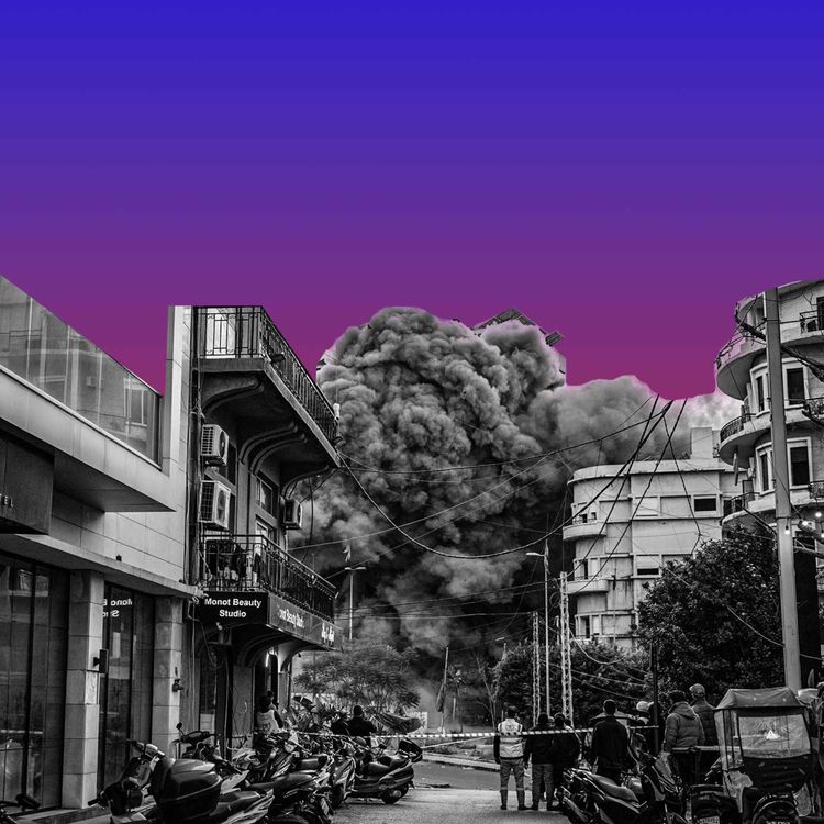 cover art for Thousands Are Fleeing War in Lebanon. She Flew There.