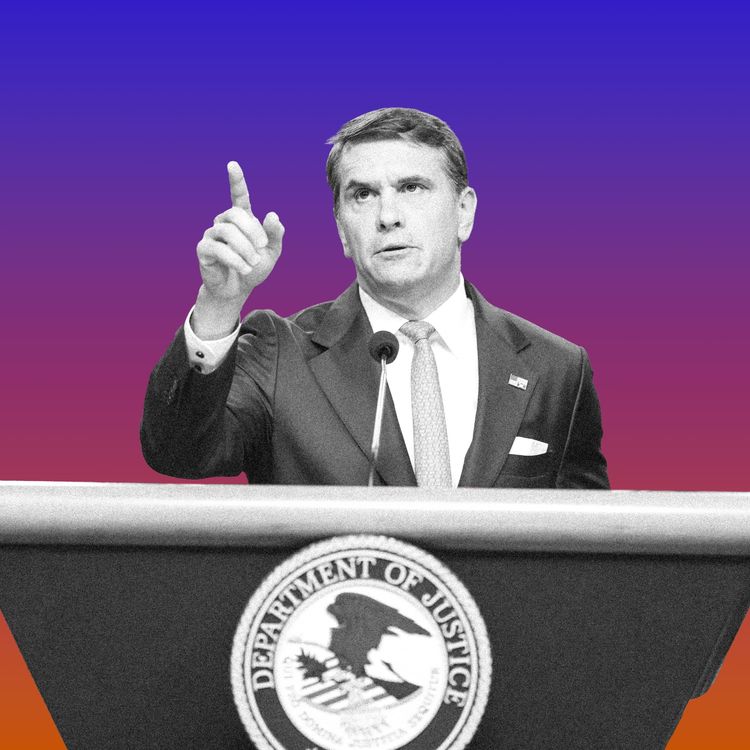 cover art for Can Anyone Stop Todd Blanche from Becoming AG?