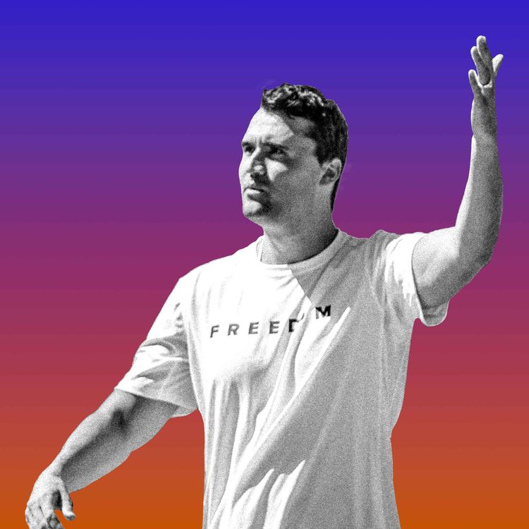 cover art for How Charlie Kirk Went From Martyr to Meme