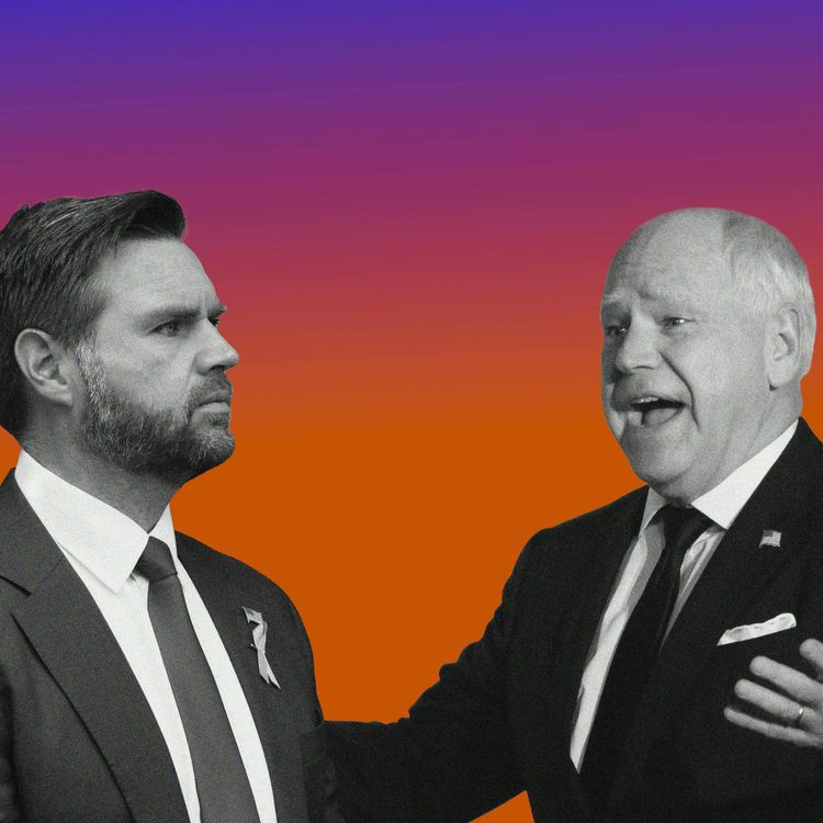 cover art for Vance and Walz Debate