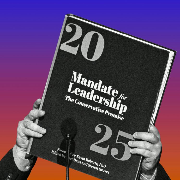 cover art for Project 2025’s Plan for Your Family