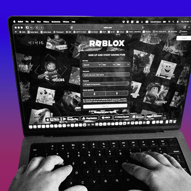 cover art for Why He Sued Roblox