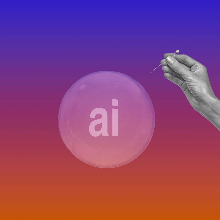 cover art for Is the A.I. Bubble Bursting?