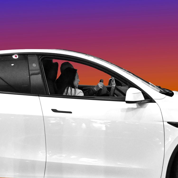 cover art for Trapped in a Tesla