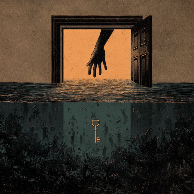 cover art for The Many Deaths of the Six-Door House