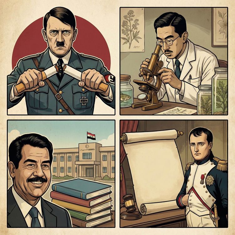 cover art for The Anti-Smoking Nazi & The Marine Biologist Emperor