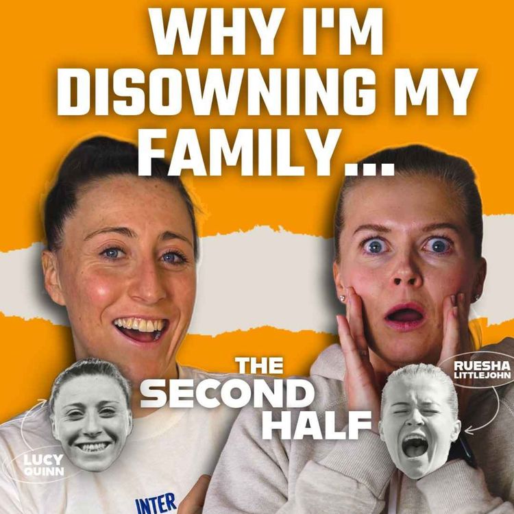 cover art for Ep 5: Disowning My Family?! Why We HATE Valentine’s Day 💔 | The Second Half Podcast