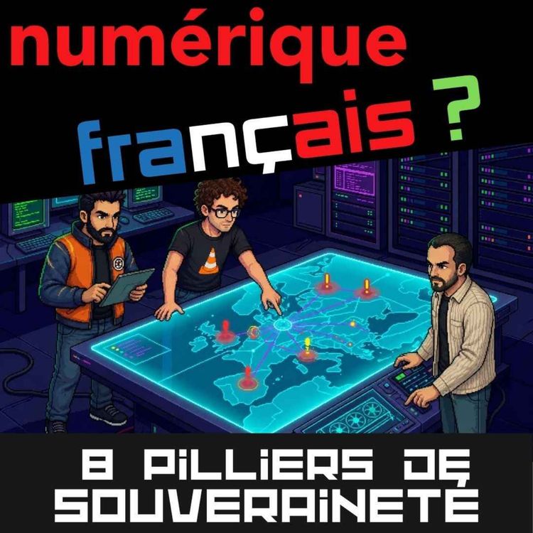 cover art for ⁠Les 8 strates de la souveraineté numérique française 