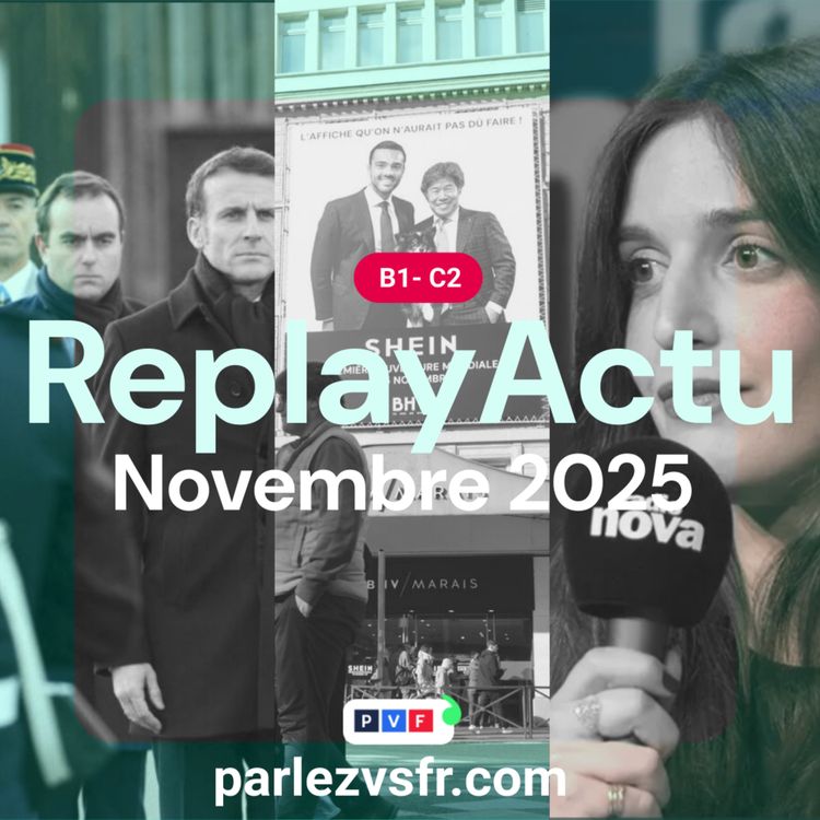cover art for Replay de l'Actualité française du mois de novembre 2025, l'actualité française expliquée