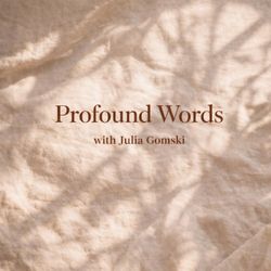 cover art for Profound Words