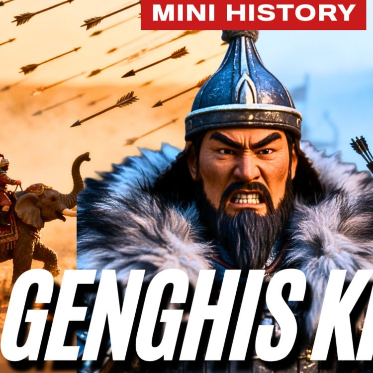 cover art for GENGHIS KHAN | Outcast to Emperor | Mini History Lesson | Mongol Empire