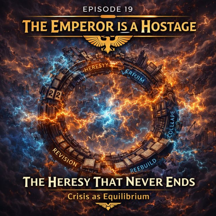 cover art for 1-19 The Heresy that never ends