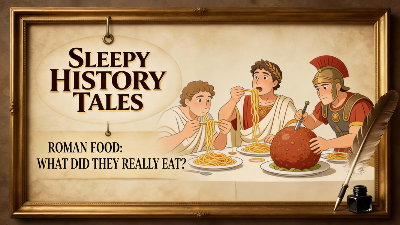 cover art for Roman Food: What Did They Really Eat?