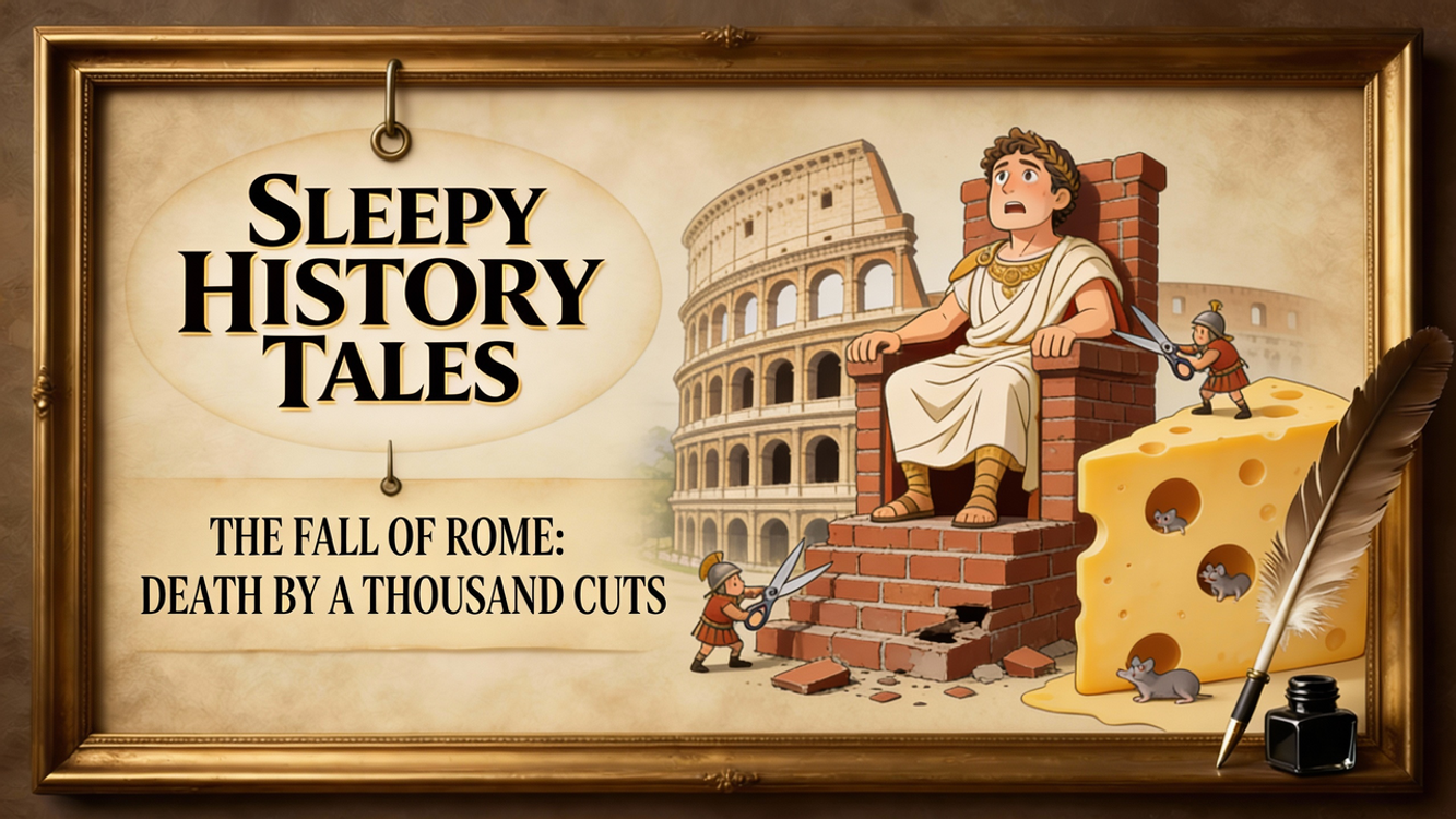 cover art for The Fall of Rome: Death by a Thousand Cuts