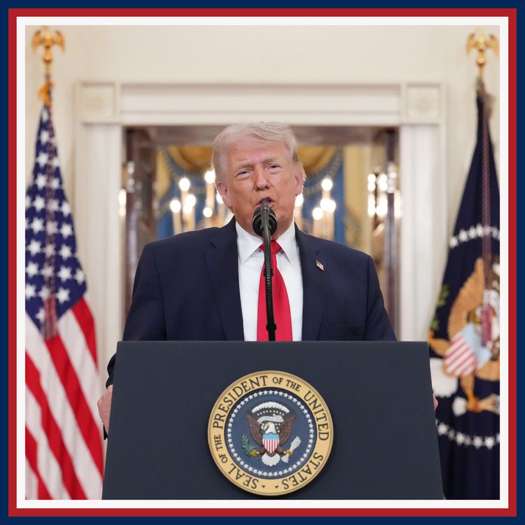 cover art for Bonus: Trump's address to the nation unpacked