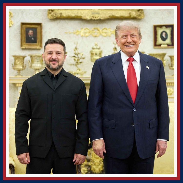 cover art for How Trump changed his mind about Zelensky